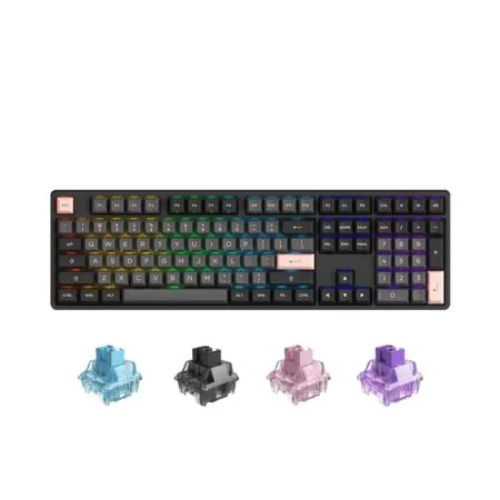 Bàn phím cơ AKKO 5108S Black Pink (Akko CS Sw)