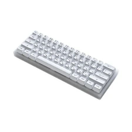 Ban Phim Co Akko Acr61 White Rgb Akko Cs Jelly White 2 1