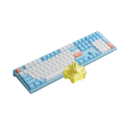 Ban Phim Co Akko Mg108 Rgb Doll Of Princess Akko Sw V3 1 1