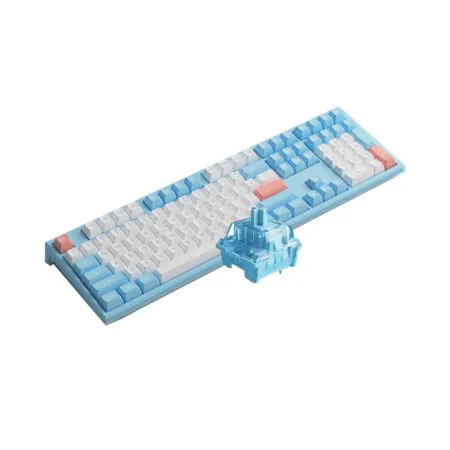 Ban Phim Co Akko Mg108 Rgb Doll Of Princess Akko Sw V3 3 1