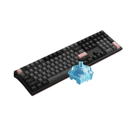 Ban Phim Co Akko Monsgeek Mg108 Rgb Black Pink Akko Sw V3 2 1