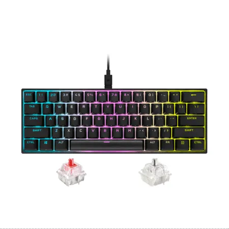 Bàn phím cơ Corsair K65 RGB MINI Mx Red/Mx Speed