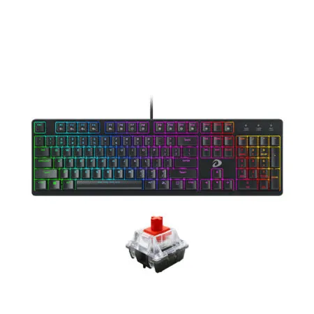 Ban Phim Co Dareu Ek1280 Black Rgb D Switch 1 1