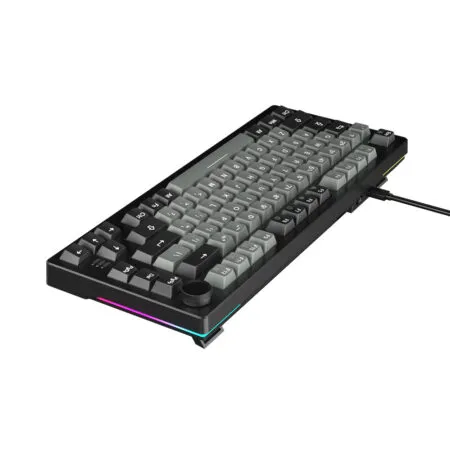 Ban Phim Co Dareu Ek75 Grey Black Pbt Multi Led Dareu Sw 3