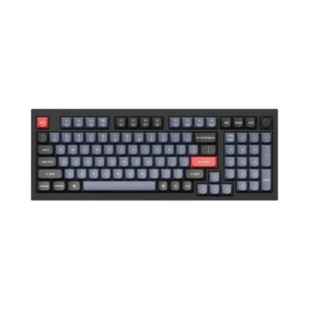 Bàn phím cơ Keychron Q5 Full Assembled Knob Black Gateron G Pro Red Q5-M1