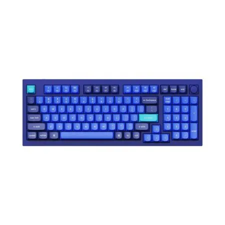 Bàn phím cơ Keychron Q5 Full Assembled Knob Navy Blue Gateron G Pro Red Q5-O1