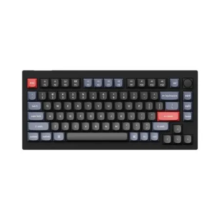 Ban Phim Co Keychron V1 Black Carbon Led Rgb Hotswap Keychron K Pro Switch 0 1