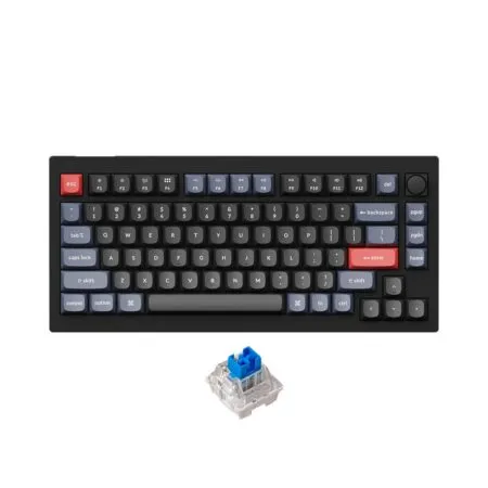 Ban Phim Co Keychron V1 Black Carbon Led Rgb Hotswap Keychron K Pro Switch 3 1