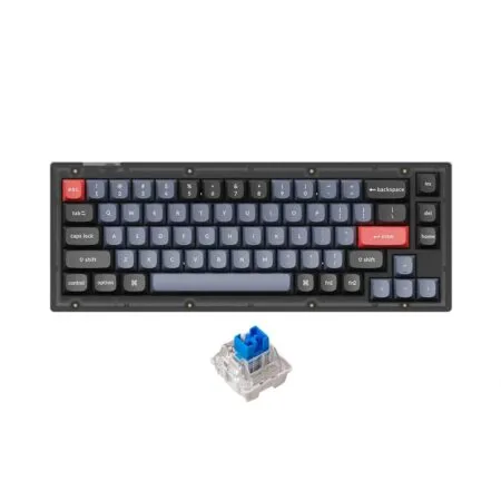 Ban Phim Co Keychron V2 Full Assembled Frosted Black Led Rgb Hotswap Keychron K Pro 2 1