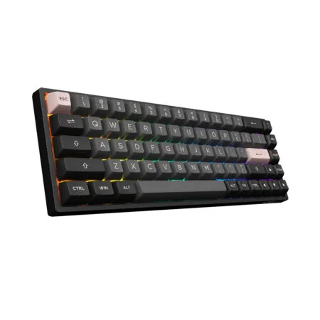 Ban Phim Co Khong Day Akko 3068b Multi Modes Black Pink 7 1