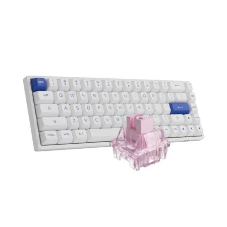 Ban Phim Co Khong Day Akko 3068b Plus Blue On White 5 1