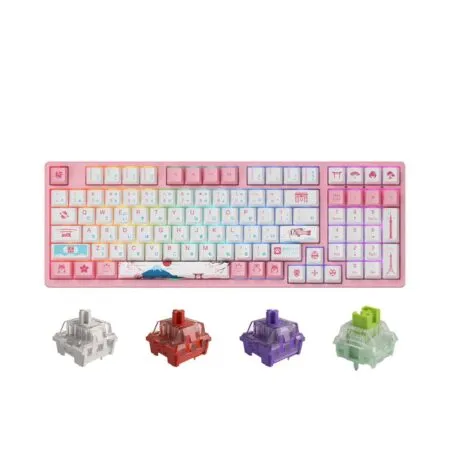 Bàn phím cơ không dây AKKO 3098B Multi-modes World Tour Tokyo R2 (Akko CS Sw)