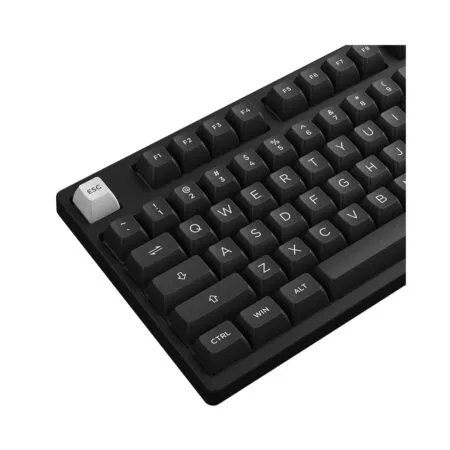 Ban Phim Co Khong Day Akko 3108 Rf White On Black Akko Sw V3 7 1