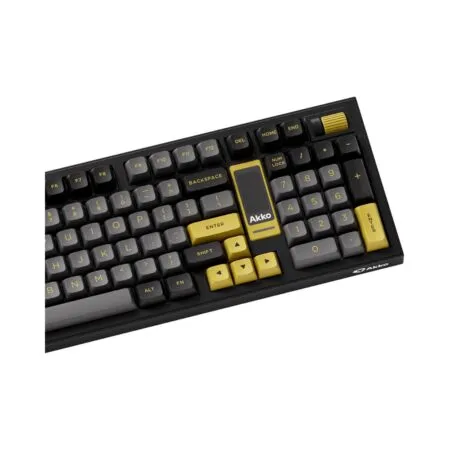 Ban Phim Co Khong Day Akko 5098b Black Gold Lcd Screen Rgb Hotswapakko Sw 02