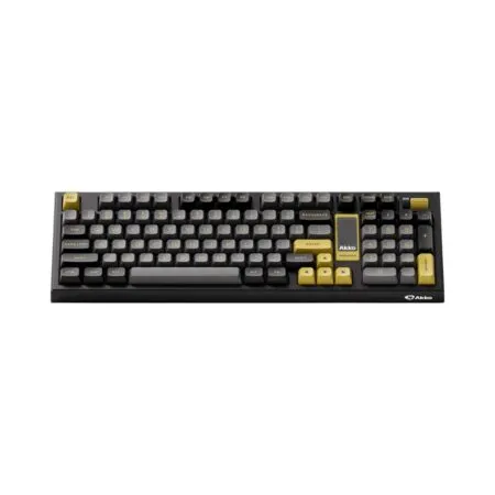 Ban Phim Co Khong Day Akko 5098b Black Gold Lcd Screen Rgb Hotswapakko Sw 06