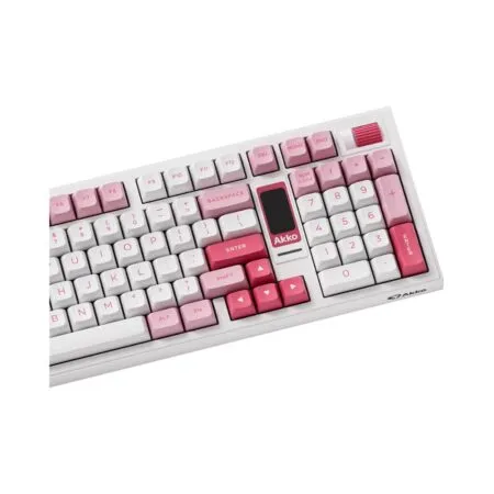 Ban Phim Co Khong Day Akko 5098b Prunus Lannesiana Lcd Screen Rgb Hotswap Akko Sw 03