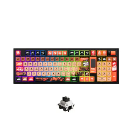 Bàn phím cơ không dây AKKO 5098B Wasteland Survival LCD Screen RGB Hotswap (AKKO Sw)
