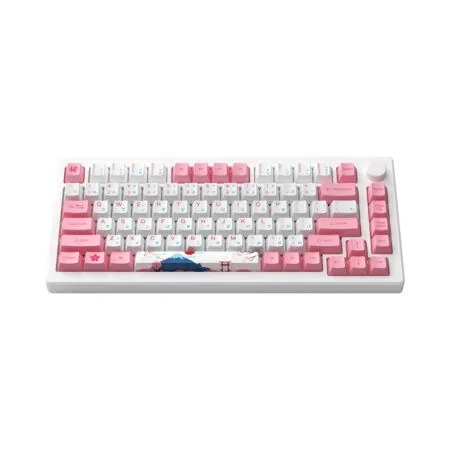 Ban Phim Co Khong Day Akko Mod007b He Pc Tokyo Sakura Pink Hotswap Magnetic Sw 08