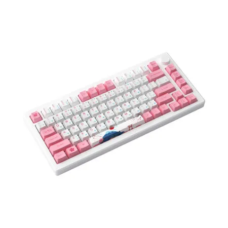 Ban Phim Co Khong Day Akko Mod007b He Pc Tokyo Sakura Pink Hotswap Magnetic Sw 10