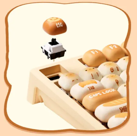 Ban Phim Co Khong Day Akko Monsgeek Mg108b Bun Wonderland Rgb Hotswap Akko Sw 03