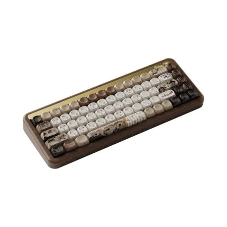 Ban Phim Co Khong Day Akko Mu01 Walnut Wooden Case Rgb Hotswap Akko Sw 03 1