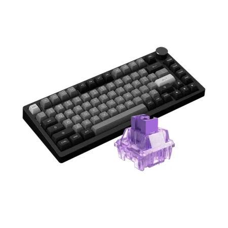 Ban Phim Co Khong Day Akko Pc75b Plus Black Silver 2 1