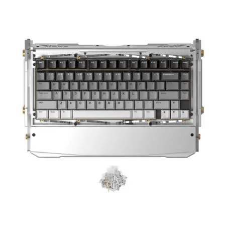 Bàn phím cơ không dây Dry Studio Black Diamond 75 Mithril Advance RGB Hotswap