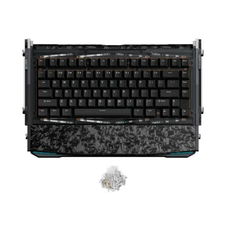 Bàn phím cơ không dây Dry Studio Black Diamond 75 V2 Forged Carbon Advance RGB Hotswap