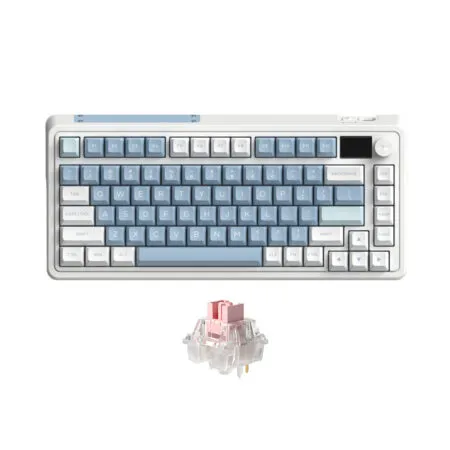 Ban Phim Co Khong Day Fl Esports Cmk75 Sam Lake Placid Blue 3 Mode Led Rgb Hotswap Flcmmk Ice Switch 1 1