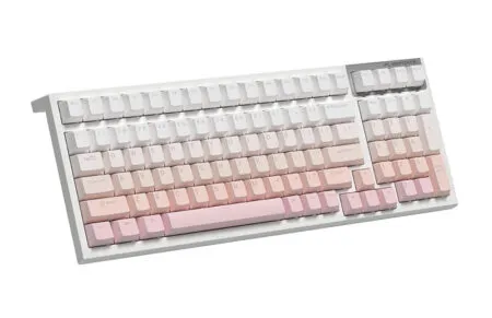 Ban Phim Co Khong Day Fl Esports Fl100 Cpm Gradient Pink 3 Mode Led Rgb Hotswap Flcmmk Ice Pink Switch 1 1