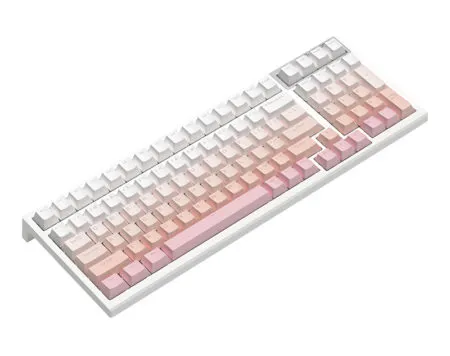 Ban Phim Co Khong Day Fl Esports Fl100 Cpm Gradient Pink 3 Mode Led Rgb Hotswap Flcmmk Ice Pink Switch 2 1