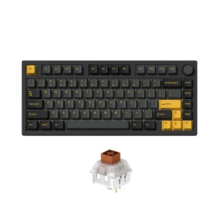 Ban Phim Co Khong Day Fl Esports Gp75 Cpm Polar Night Black 3 Mode Led Rgb Hotswap Kailh Box Switch 1 1