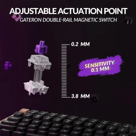 Ban Phim Co Khong Day Keychron K2 He Special Edition Rgb Hotswap Aluminum Magnetic Sw 9