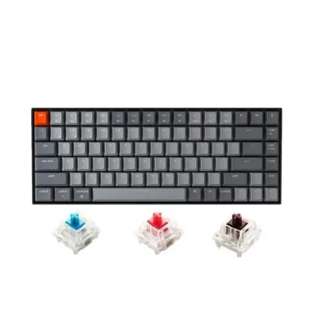 Bàn phím cơ không dây Keychron K2V2 Version B White Led Gateron G Pro Switch Red / Blue / Brown