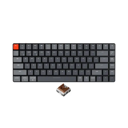 Ban Phim Co Khong Day Keychron K3 Auluminum Led Rgb Hotswap Optical Switch Low Profile Red Blue Brown 2 1