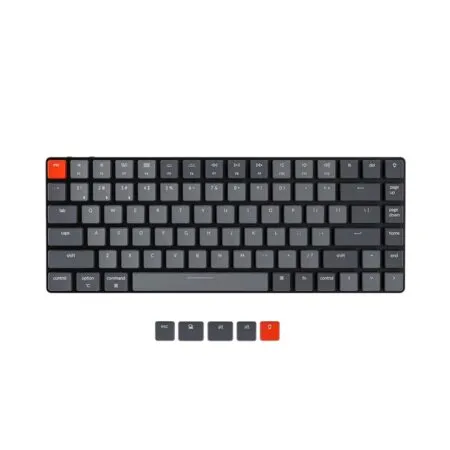 Ban Phim Co Khong Day Keychron K3v2 White Led Gateron Switch Low Profile 2 1