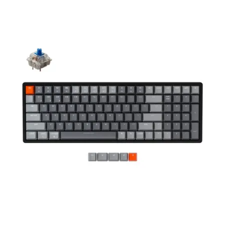 Ban Phim Co Khong Day Keychron K4v2 Aluminum Led Rgb Hotswap Gateron Switch 1 1