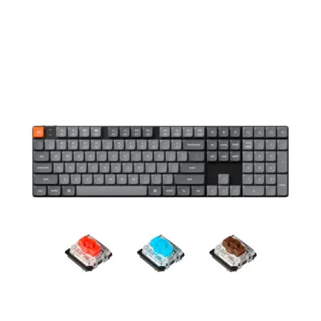 Bàn phím cơ không dây Keychron K5 Max White Led (Gateron Switch)