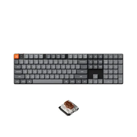 Ban Phim Co Khong Day Keychron K5 Max White Led Gateron Switch 04