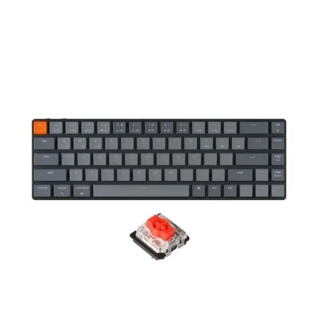 Ban Phim Co Khong Day Keychron K7 Ultra Slim White Led Hotswap Gateron Switch Low Profile 3 1