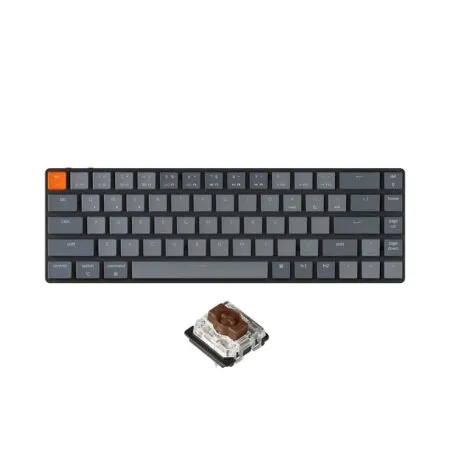 Ban Phim Co Khong Day Keychron K7 Ultra Slim White Led Hotswap Gateron Switch Low Profile 4 1