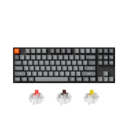 Bàn phím cơ không dây Keychron K8 Max Aluminum Frame RGB Hotswap (Keychron Sw)