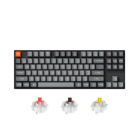 Bàn phím cơ không dây Keychron K8 Max White Led (Keychron Sw)