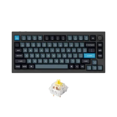 Ban Phim Co Khong Day Keychron Q1 Pro Carbon Black Rgb Knob Hotswap Keychron K Pro Switch 2 1