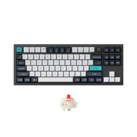 Ban Phim Co Khong Day Keychron Q3 Max Carbon Black Rgb Knob Hotswap 1