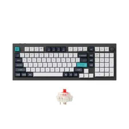 Ban Phim Co Khong Day Keychron Q5 Max Carbon Black Rgb Knob Hotswap 1