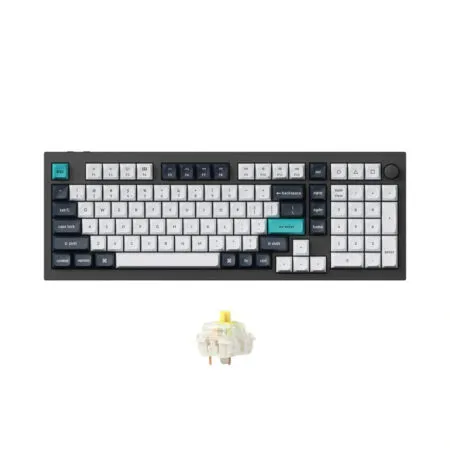 Ban Phim Co Khong Day Keychron Q5 Max Carbon Black Rgb Knob Hotswap 2 1