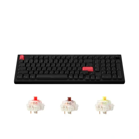 Bàn phím cơ không dây Keychron Q5 Max Carbon Black Side Printed RGB Knob Hotswap (Gateron Sw)