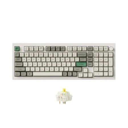 Ban Phim Co Khong Day Keychron Q5 Max Shell White Rgb Knob Hotswap 1 1