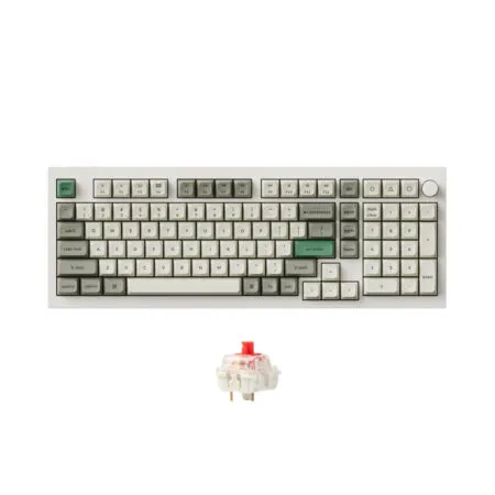 Ban Phim Co Khong Day Keychron Q5 Max Shell White Rgb Knob Hotswap 2